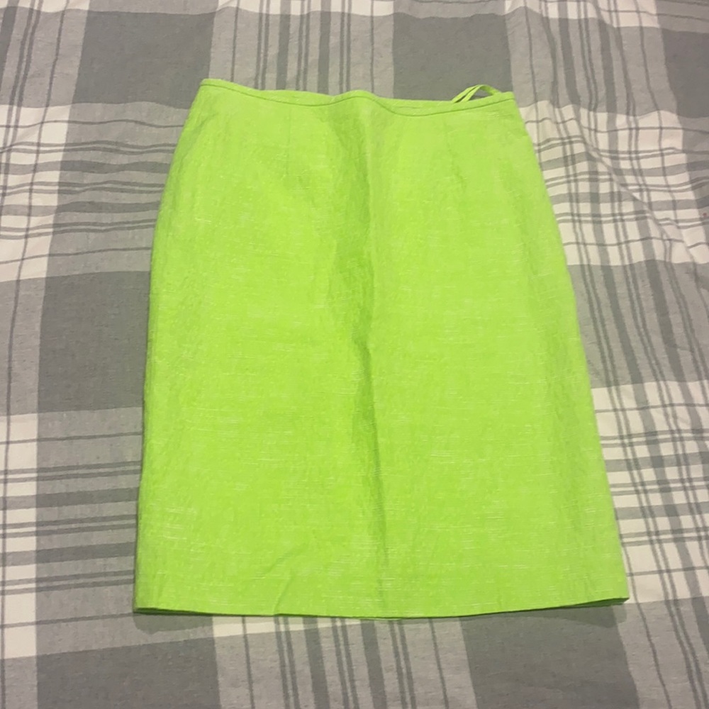 Calvin Klein woman’s pencil neon skirt 6